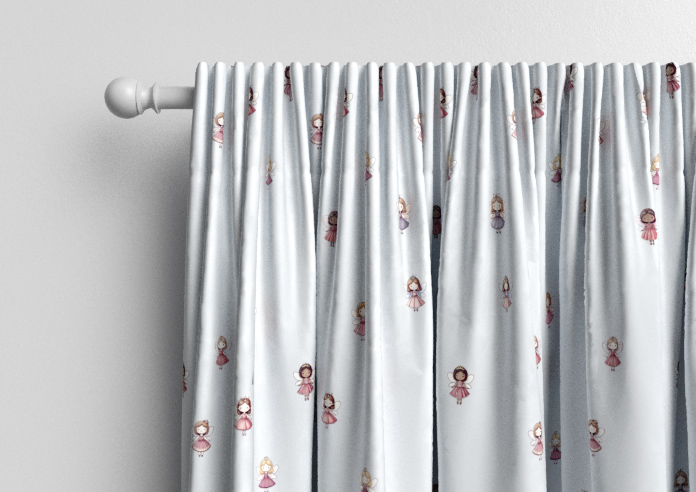 Fairy Cakes, Fairy Friends Wing - Made to Measure Curtains - Image 9